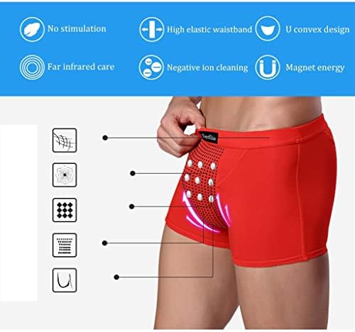 Xsion 3 חבילה גברים תחתונים בוקסר קצרים, מכנסיים קצרים תפקודיים בתחום הבריאות מכנסיים פנימיים משפרים את הכוח הגברי