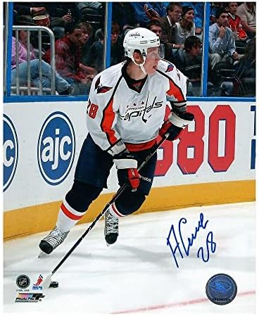 אלכסנדר סמין חתום על בירות וושינגטון 8x10 צילום -70624 - תמונות NHL עם חתימה