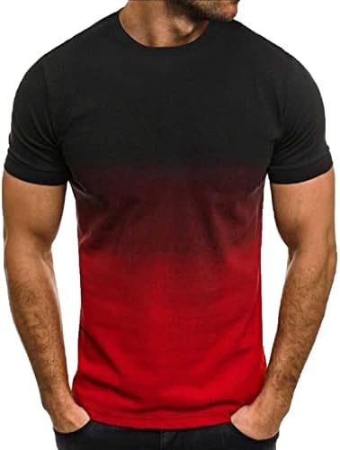 קיץ 2023 חולצה עם שרוול קצר לגברים בכושר דק צוואר צוות שיפוע חולצה טי חולצות חולצות קלות משקל
